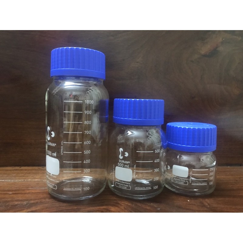 Chai Thuỷ Tinh Đức có chia vạch