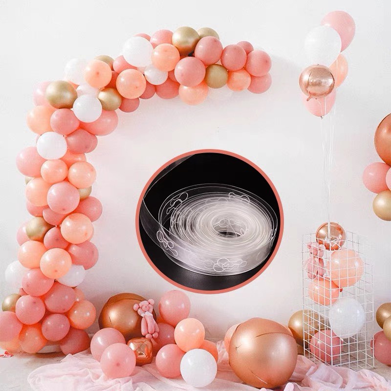 Dây kết bóng trang trí tiệc dài 3m, 5m