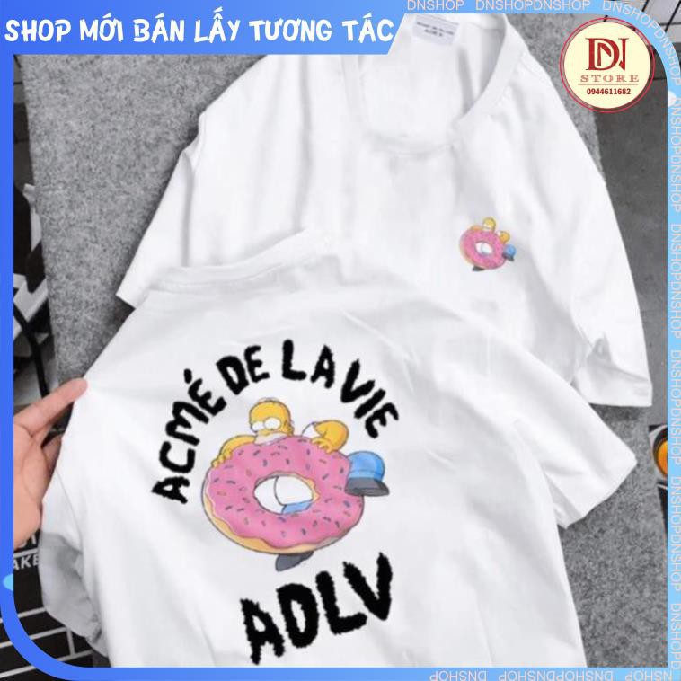áo thun gấu ADLV , tay lỡ from rộng phong cách hàn quốc hot trend , phông nam nữ unisex , basic