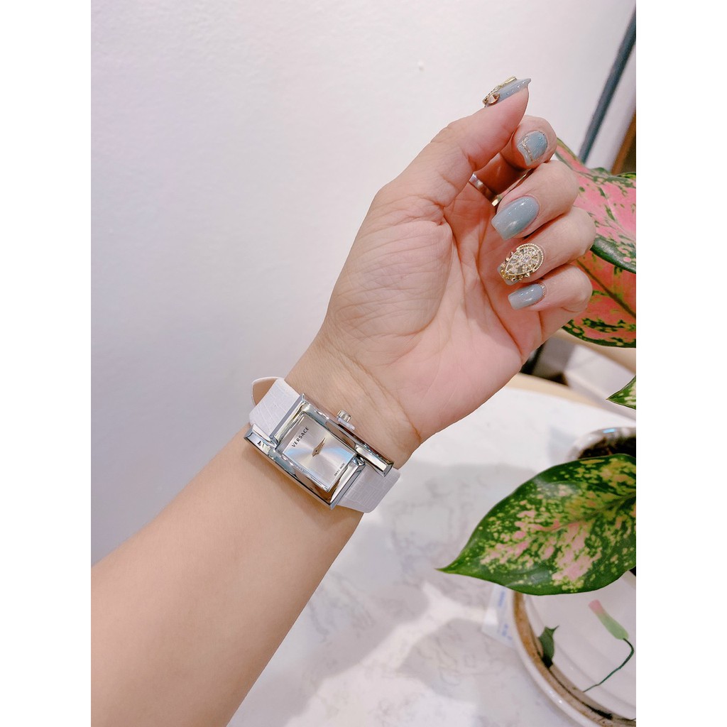 (Đồng hồ VS) Đồng hồ versace nữ dây da mềm, viền thép không gỉ, bảo hành 12 tháng MTP-STORE | BigBuy360 - bigbuy360.vn