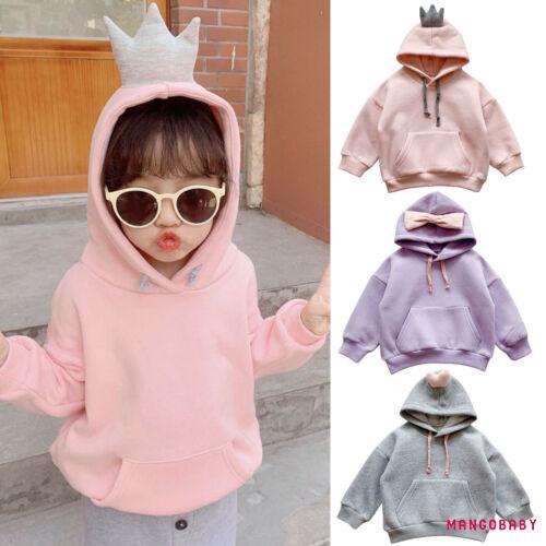 Áo Hoodie Tay Dài Màu Sắc Thời Trang Cho Bé