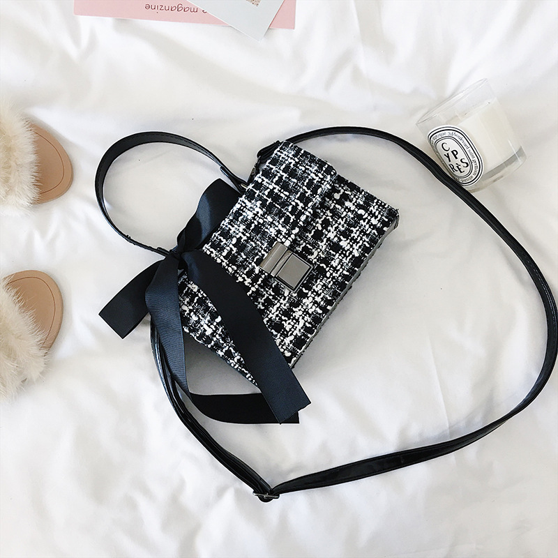 Túi messenger vuông màu trơn xách tay đeo vai đi làm