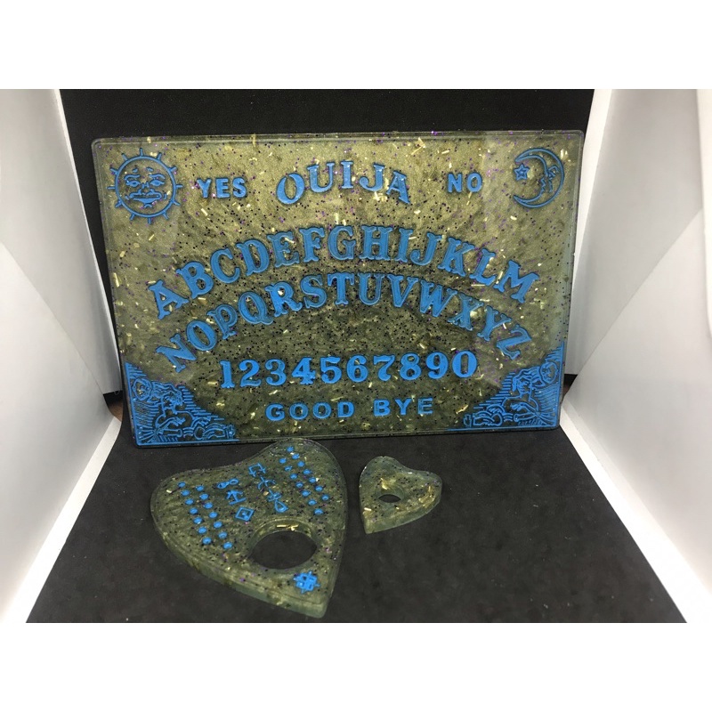 Bảng cầu cơ Bảng Ouija kèm phụ kiện nhũ kim