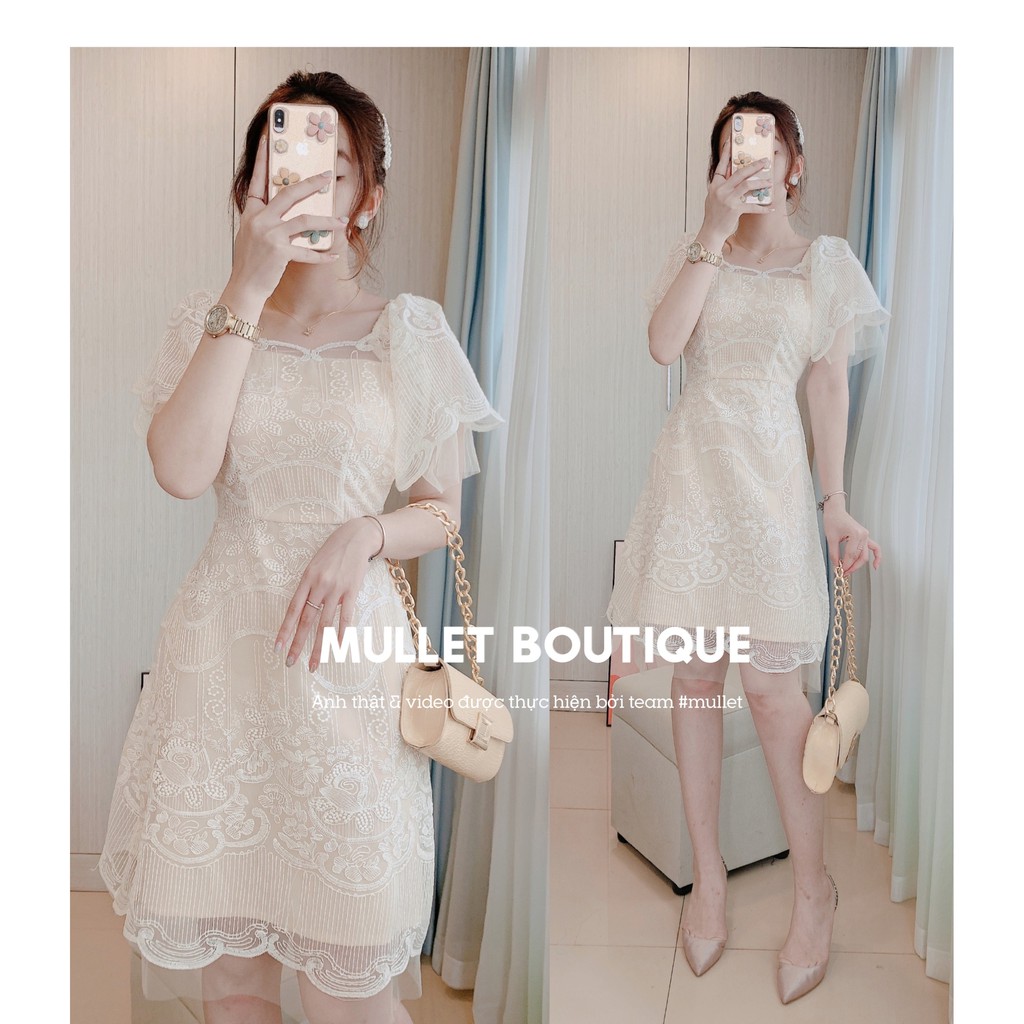 VÁY REN TAY CÁNH TIÊN BEE by Mullet