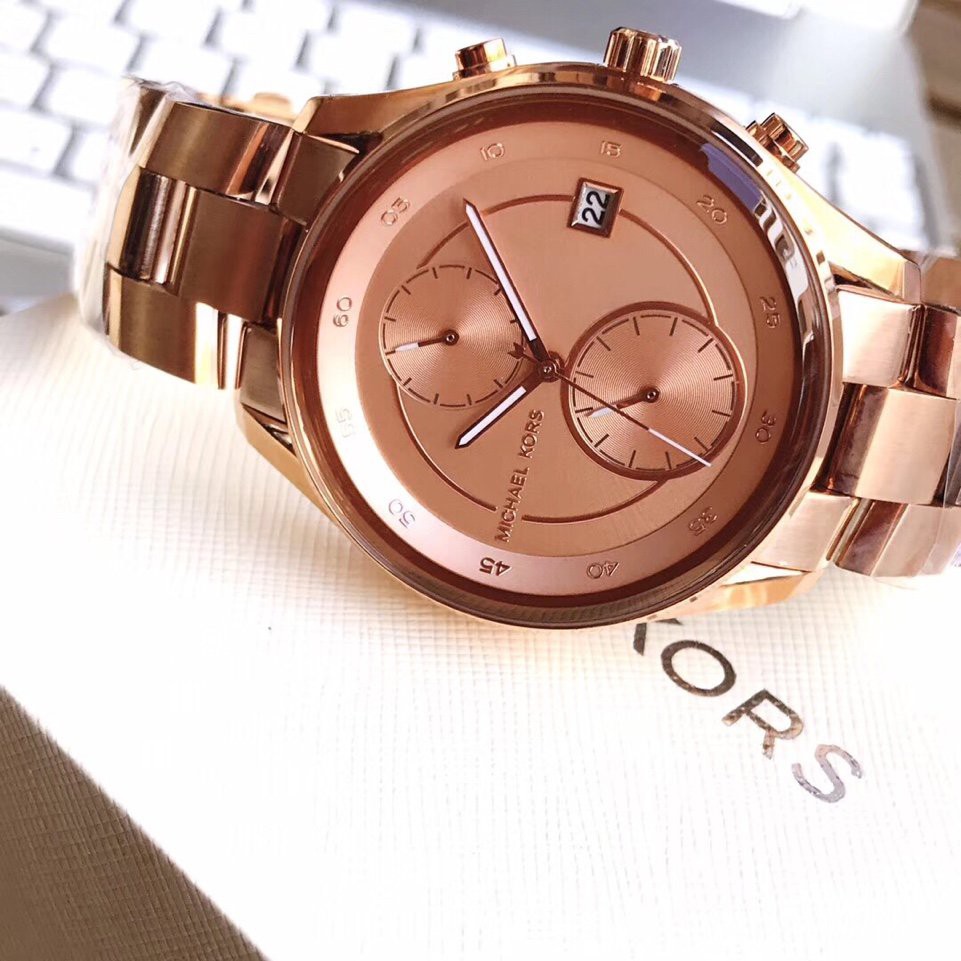 ĐỒNG HỒ UNISEX NỮ NAM MICHAEL KORS MK 6465- SIZE 40MM -CAO CẤP FULLBOX