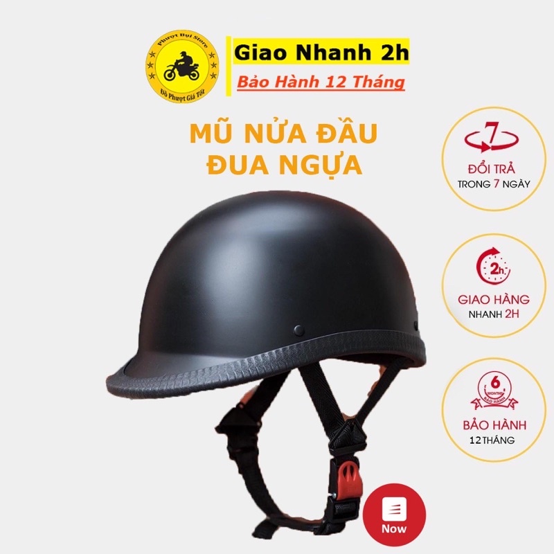 Mũ Bảo Hiểm Đua Ngựa Hàng Cao Cấp Dạo Phố Cực Êm