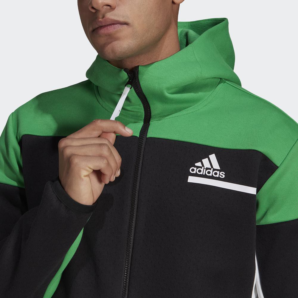 Áo hoodie adidas Z.N.E. Full-Zip Nam Màu đen GN6832 | BigBuy360 - bigbuy360.vn