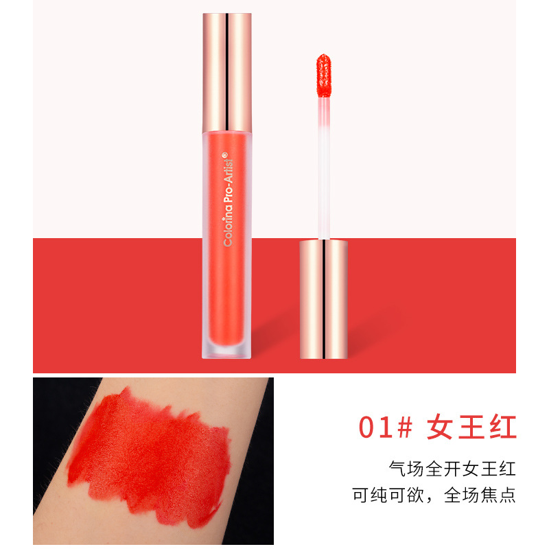 (Hàng Mới Về) Son Môi Lì Thiết Kế Vỏ Màu Vàng Đồng Độc Đáo | BigBuy360 - bigbuy360.vn