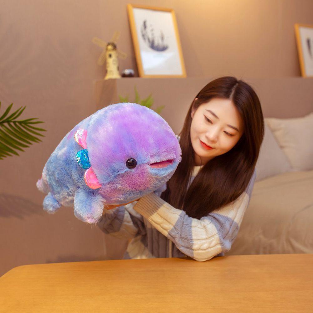 Thú Nhồi Bông Hình Salamander Hoạt Hình Trang Trí Phòng Cho Bé