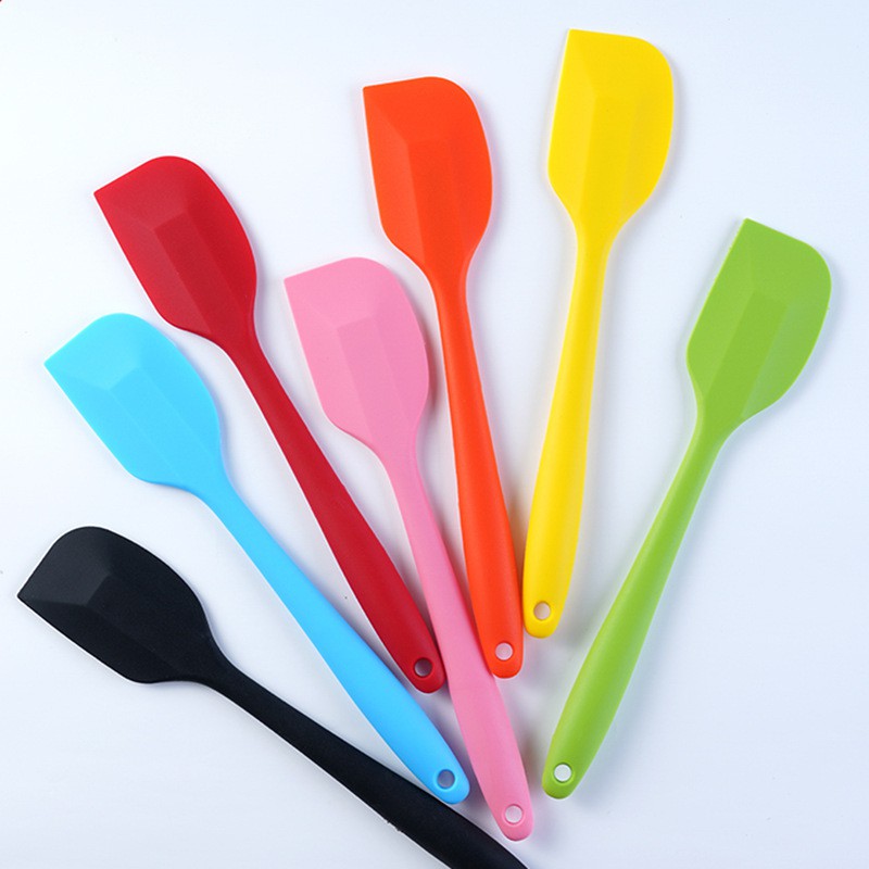 Spatula - Phới Dẹt Silicon Trộn Bột, Vét Bột, Đánh Bột, Phết Kem - Phới Làm Bánh Chịu Nhiệt