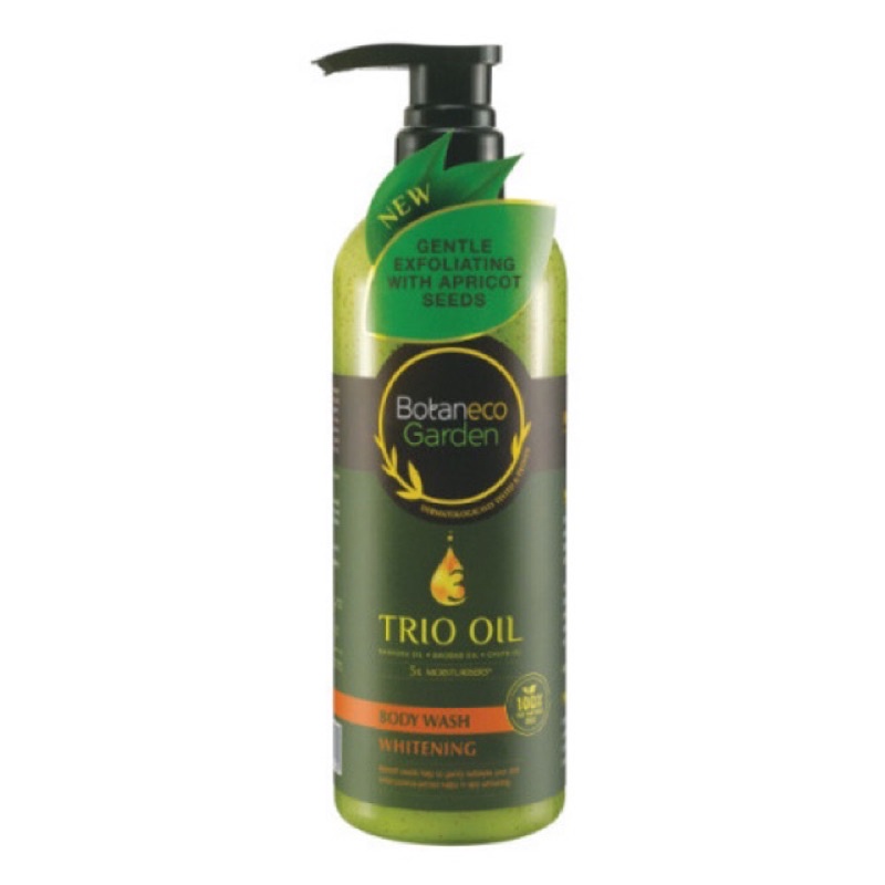 Sữa Tắm Dưỡng Trắng Botaneco Garden Trio Oil Body Wash Whitening 500ml