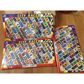 Bộ 50 ô tô sắt cho bé