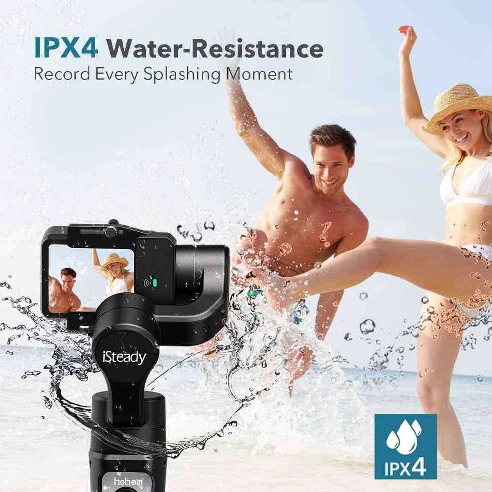 Hohem iSteady Pro 3 | Gimbal thiết kế cho GoPro Hero và các dòng Camera Action, chống nước IPX4, hoạt động 12 giờ