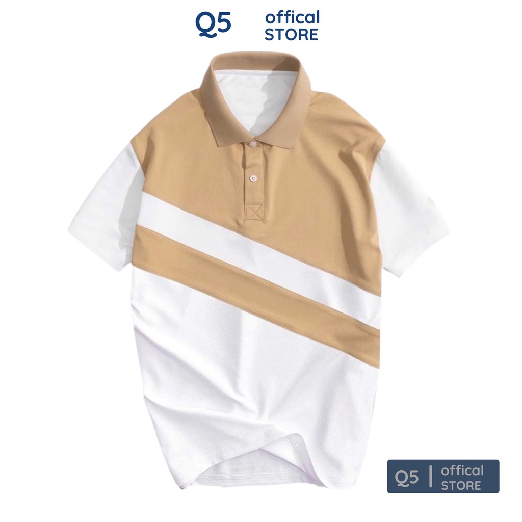 Áo PoLo Nam Q5 vải cá sấu cotton CVC chuẩn form, trẻ trung, thanh lịch