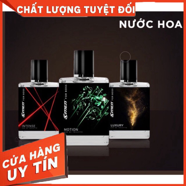 HÀNG NHẬP KHẨU -  [Chính hãng]Nước Hoa Xmen For Boss 49ml Mùi Intense/Motion/Luxury - Hàng Nhập Khẩu