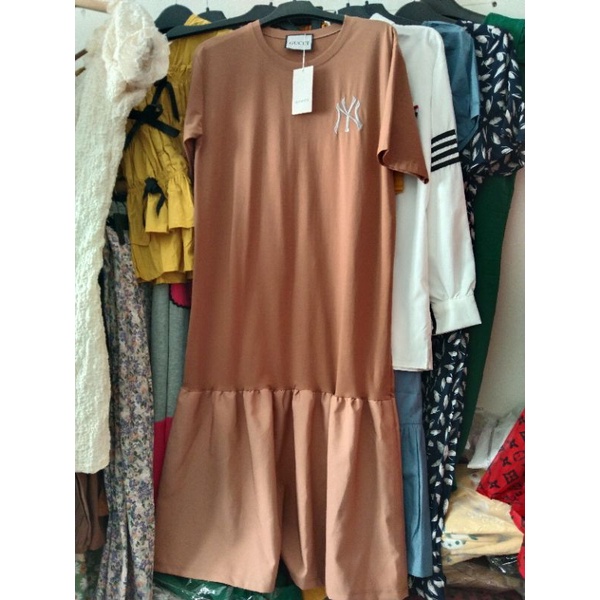 Đầm cotton đuôi cá Freesize