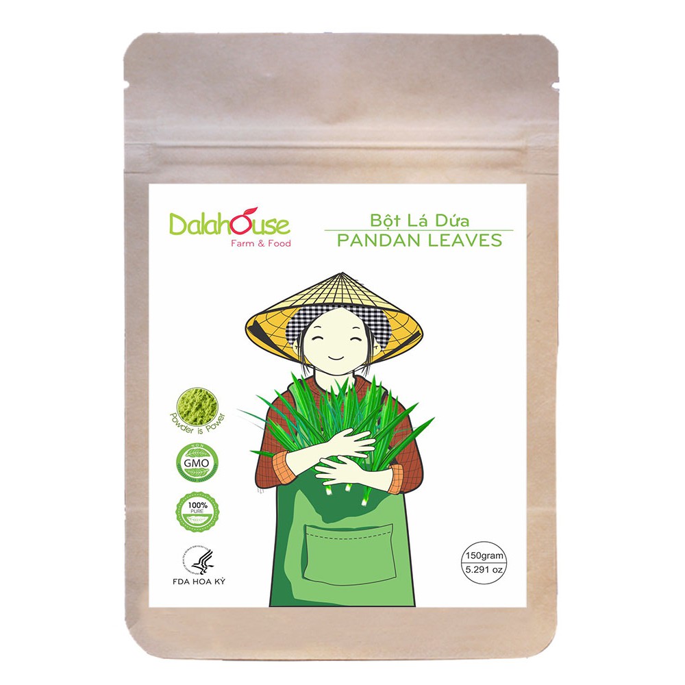 Bột lá dứa Dalahouse