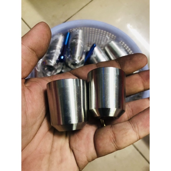 Gù inox 304 cnc đúng size zin cho Satria fi / Raider fi