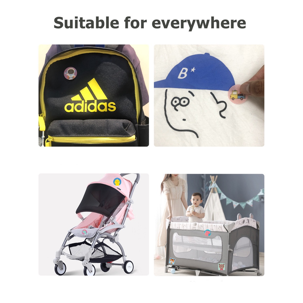 Set 6 Miếng Dán Chống Muỗi Họa Tiết Hoạt Hình Cho Bé