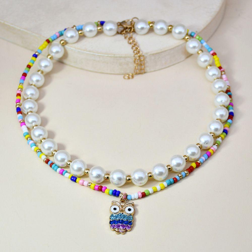 Vòng cổ Chuỗi Hạt Phong Cách Bohemian Thời Trang Cho Nam Và Nữ