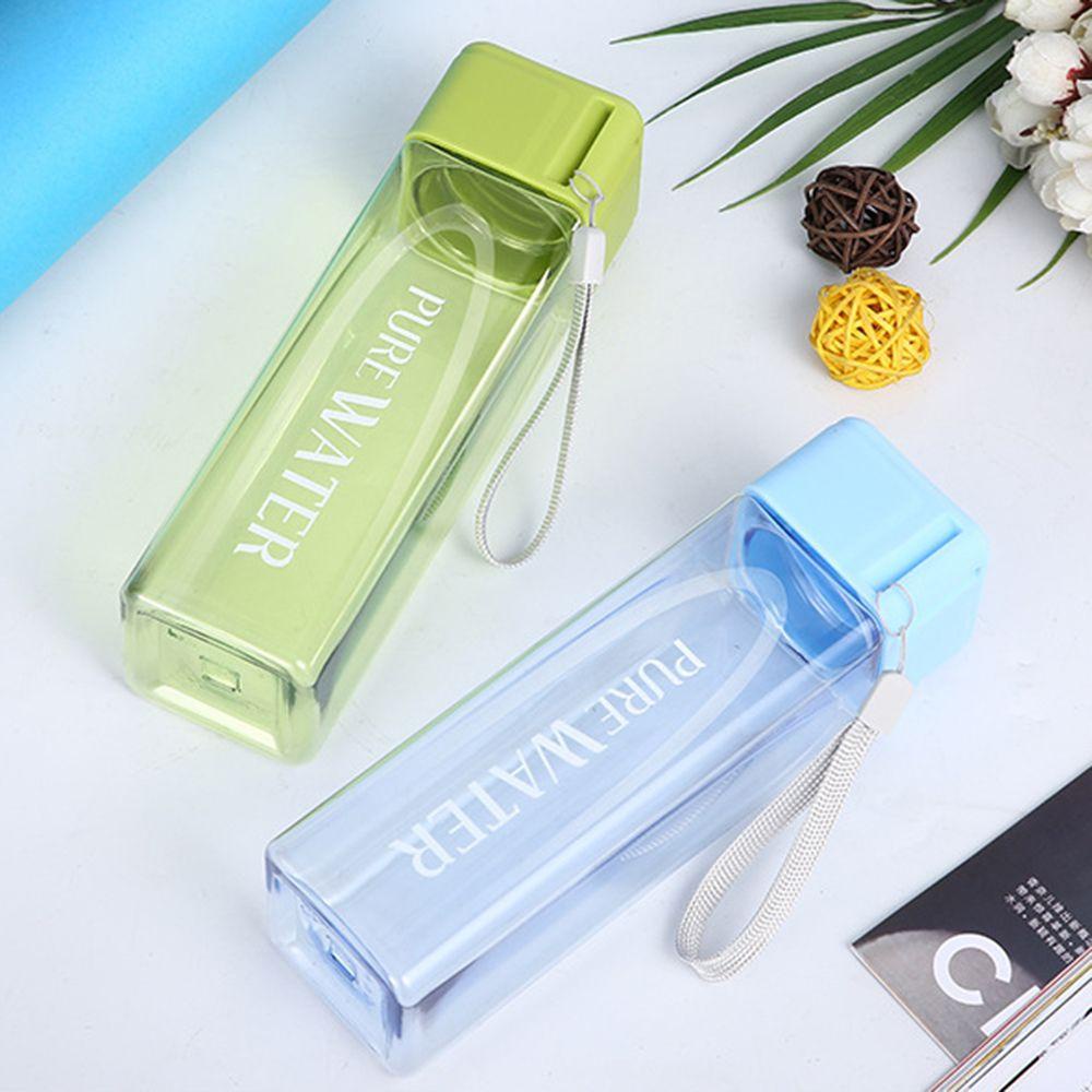 Bình Nước Cầm Tay Hình Vuông Dung Tích Lớn An Toàn Chống Rò Rỉ Dùng Ngoài Trời