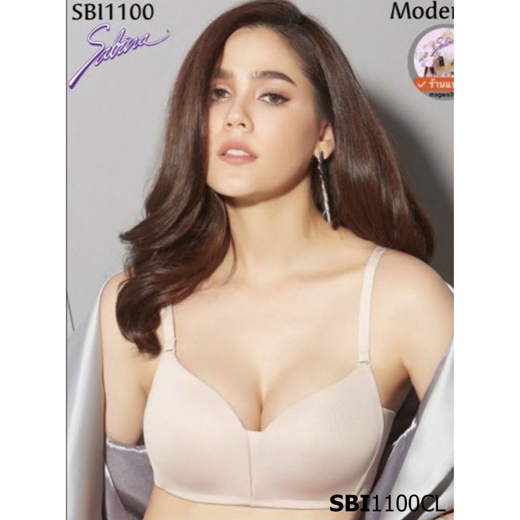 Áo Lót Không Gọng Mút Vừa Nâng Ngực Tự Nhiên Tạo Khe Chữ V Mordern V Wireless By Sabina SBI1100 | BigBuy360 - bigbuy360.vn