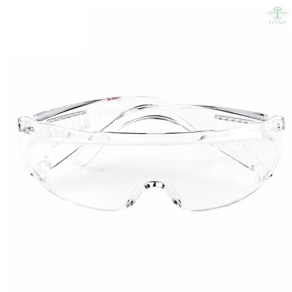 Safety Glasses Professional Goggles Eyewear UV Protection Anti Dust Windproof Anti Fog Coating Eye Wear with Clear Lens for Eye Protection