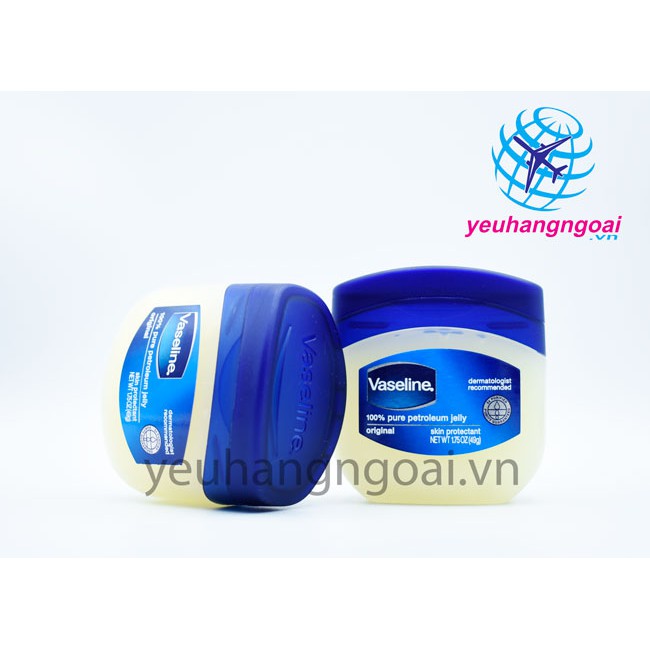 Sáp Dưỡng Ẩm Trị da khô, nứt nẻ, chai sần vaseline blue seal Mỹ.