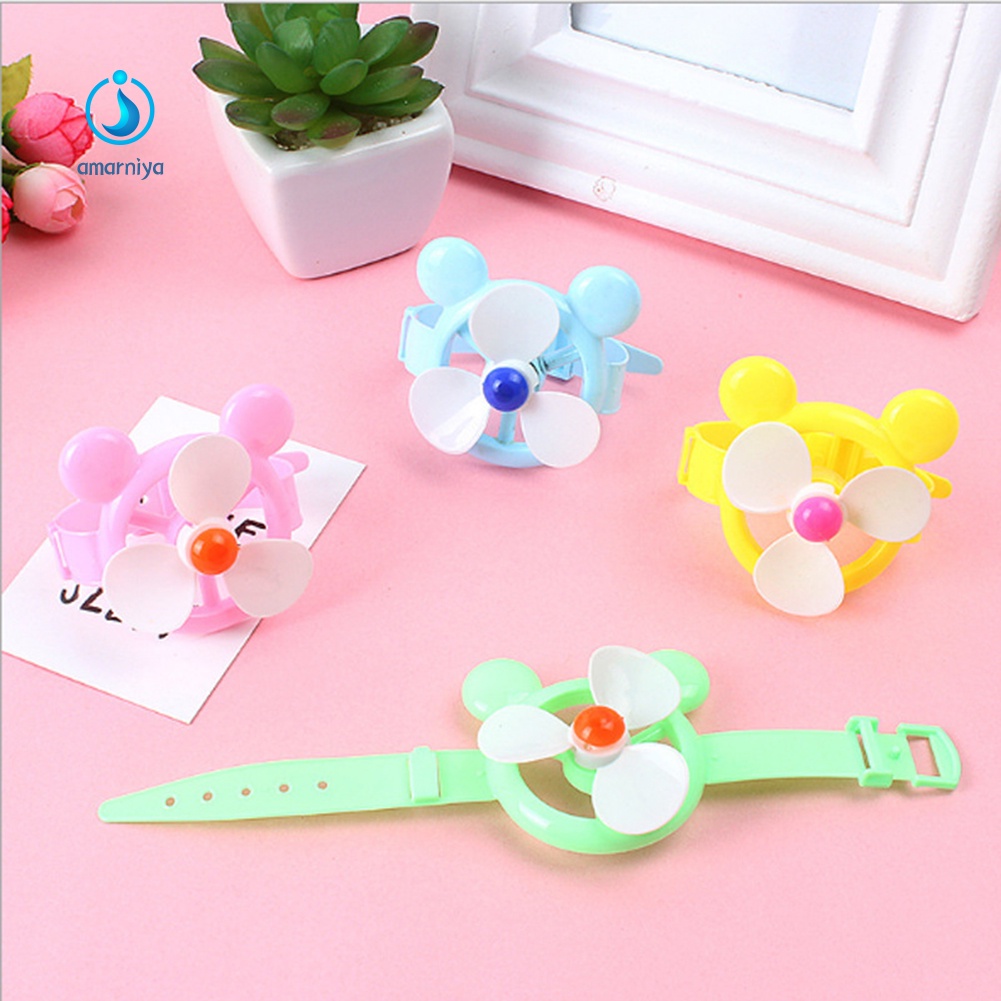 5 Vòng Đeo Tay Đồ Chơi Hình Cối Xay Gió Dễ Thương Cho Bé