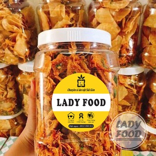 <Ngon-FreeShip>Combo 3 hủ cơm cháy lắc khô gà 1Kg