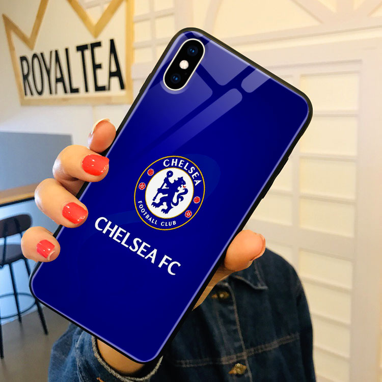 Ốp Đt Đẹp Iphone Xs In Hình CLB Chelsea POLICYCASE Iphone 5S Se 6 6S 7 8 Plus Iphone 12 Iphone 12 Pro Max