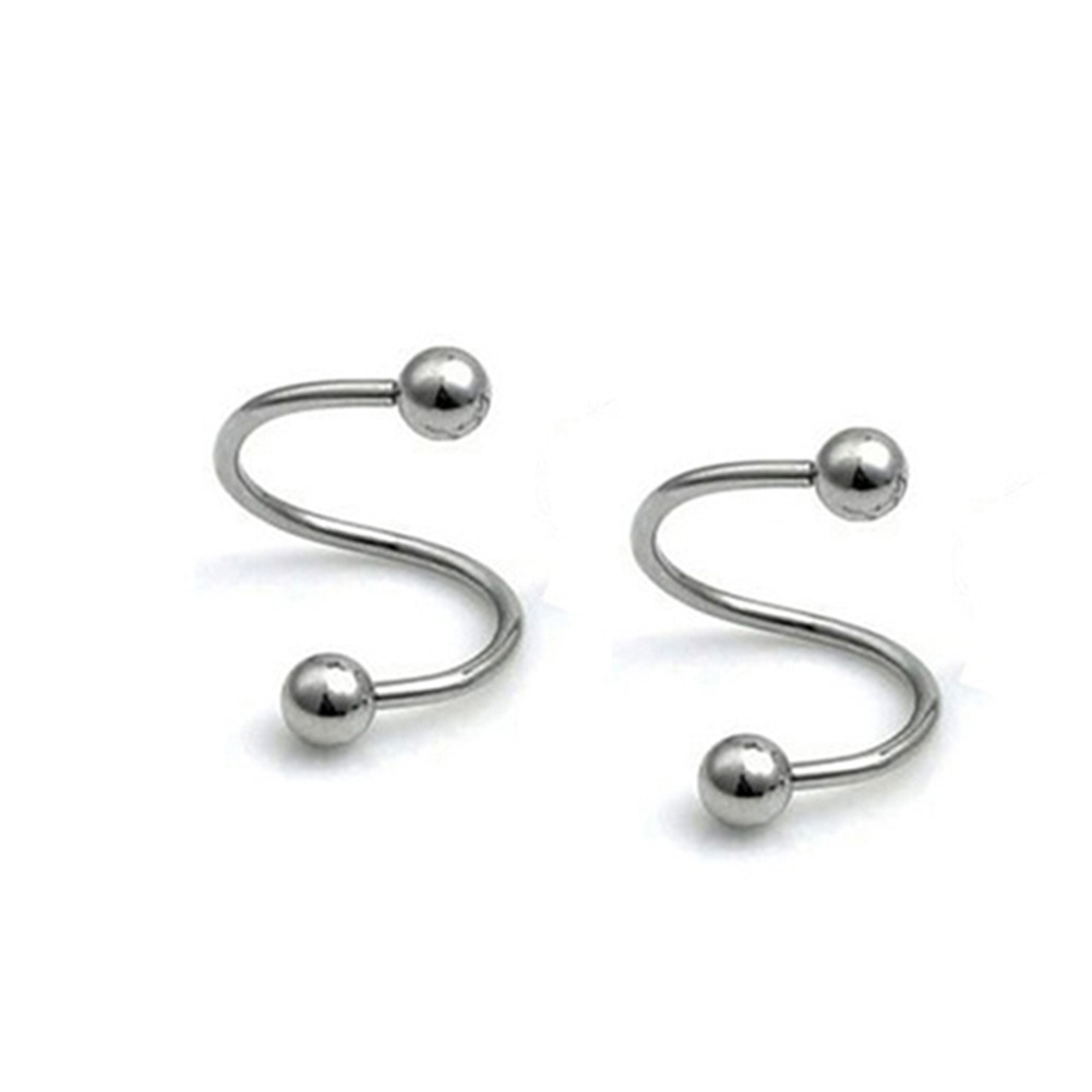 Khuyên Xỏ Mũi / Môi / Sụn Dạng Xoắn Cá Tính Cho Nữ