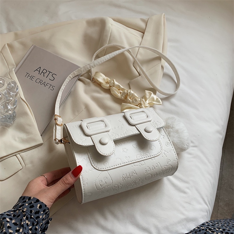 Túi Xách Dáng Vuông Nhỏ Thiết Kế Mới Thời Trang Theo Phong Cách Hàn Quốc