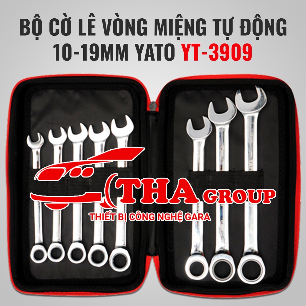 BỘ CỜ LÊ VÒNG MIỆNG TỰ ĐỘNG 10-19mm Yato YT-3909