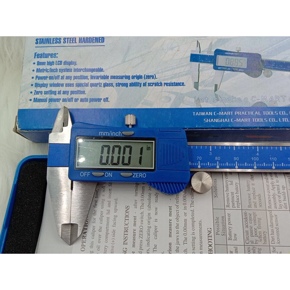 Thước kẹp điện tử C-mart - thước đo 150mm