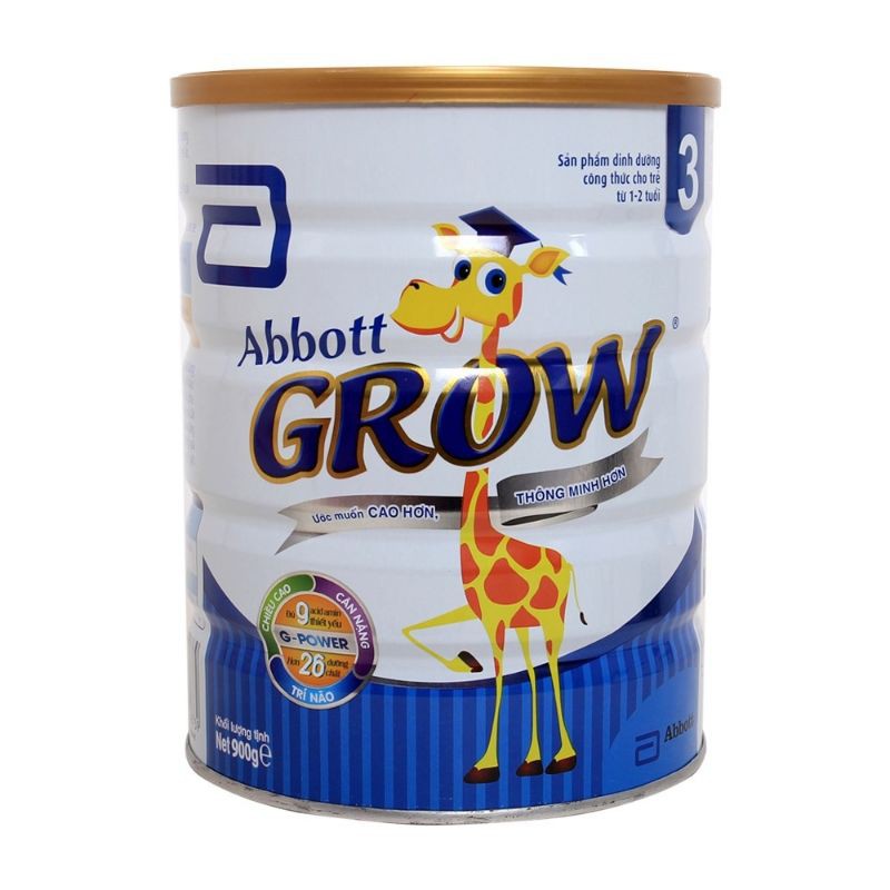 Sữa Abbott grow 3, 900g