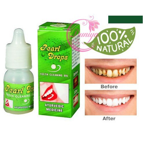 Bộ đôi kem đánh răng Dabur Red và tinh dầu trắng răng Pearl Drops ngăn ngừa mảng bám