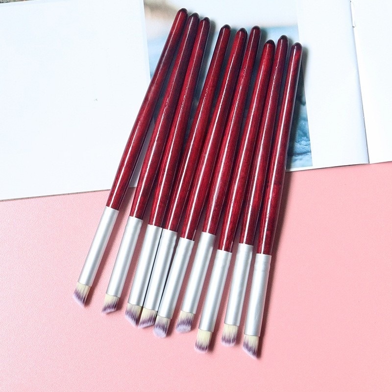 [Hàng mới về] Bút cọ vẽ móng tay nghệ thuật đầu nghiêng chuyên dụng