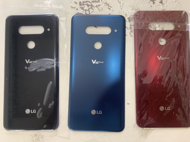 KÍNH LƯNG LG V40 ZIN CHUẨN KÈM RON XỊN  (ĐỪNG SO SÁNH KÍNH ZIN BÊN EM VỚI KÍNH PHA MICA CHẤT LƯỢNG THẤP)