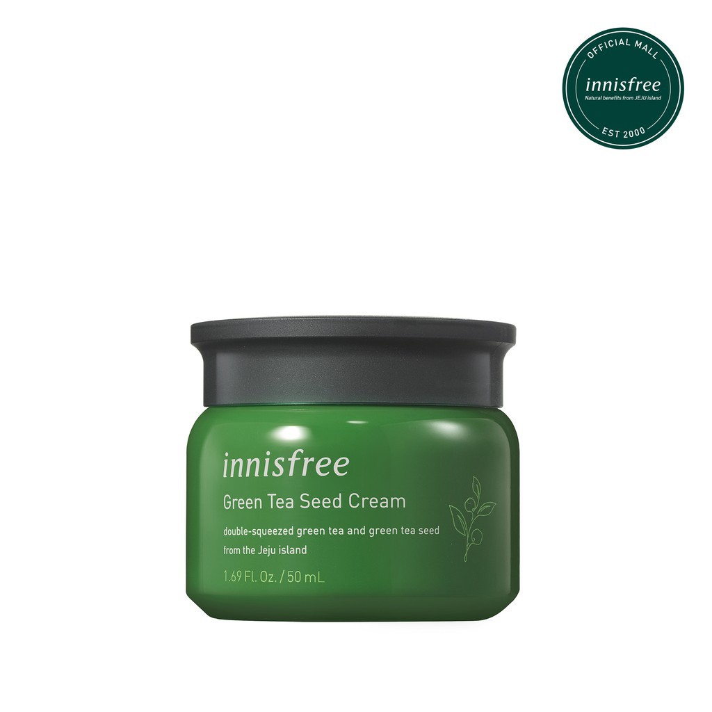 Kem dưỡng ẩm innisfree Green Tea Seed Cream 50ml