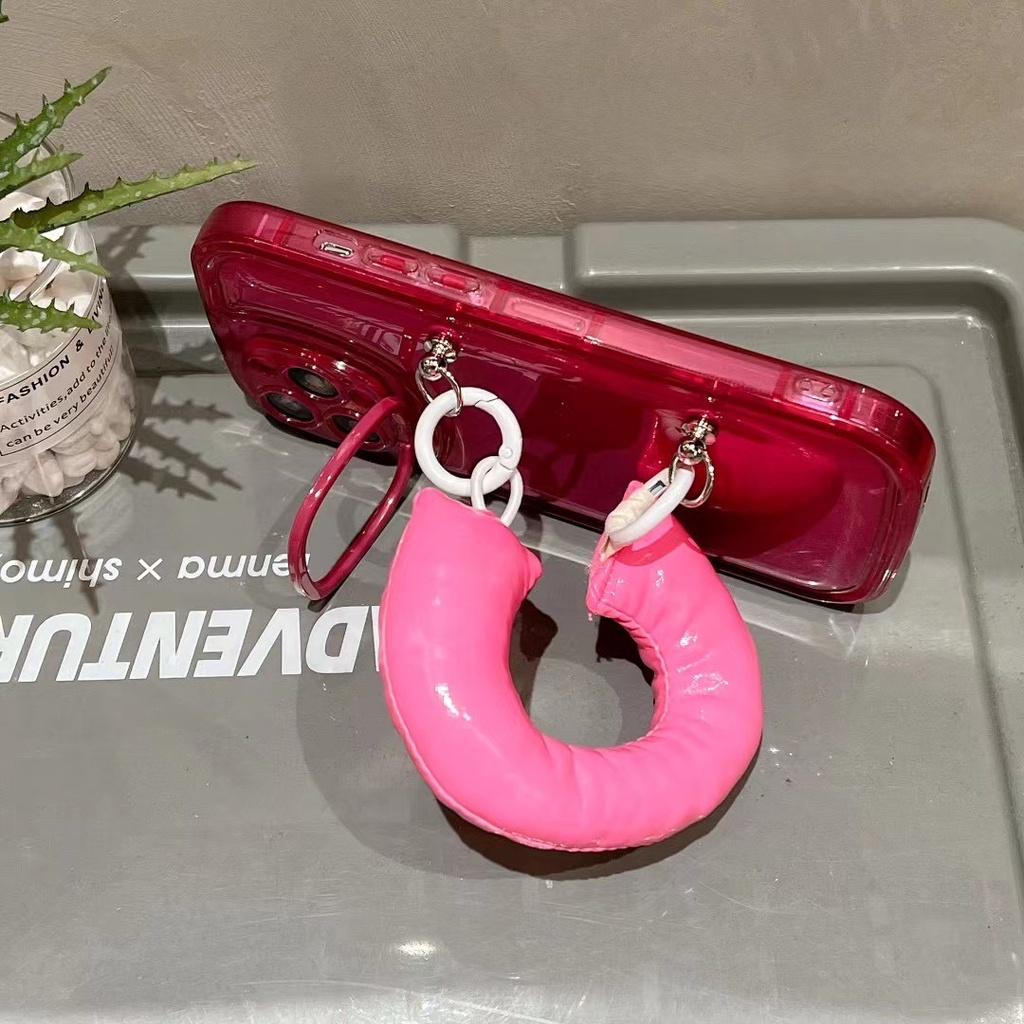 Ốp Điện Thoại Hình Bánh Mì Có Quai Cầm Cho iPhone X XS XR XS max 13Proax 11 11 pro 11 pro max 12 12 12 pro 12 pro max