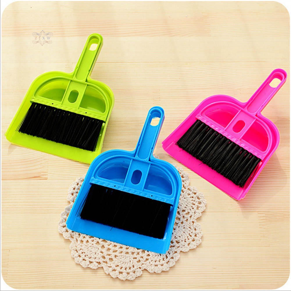 Dụng cụ vệ sinh nhà cửa thông minh 2 trong 1 MẪU MỚI, chổi quét dọn mini kèm đồ hốt rác giúp dọn sạch bụi bẩn