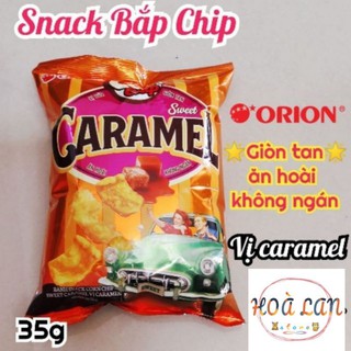 Bánh snack bắp chip caramel orion® mới 35g