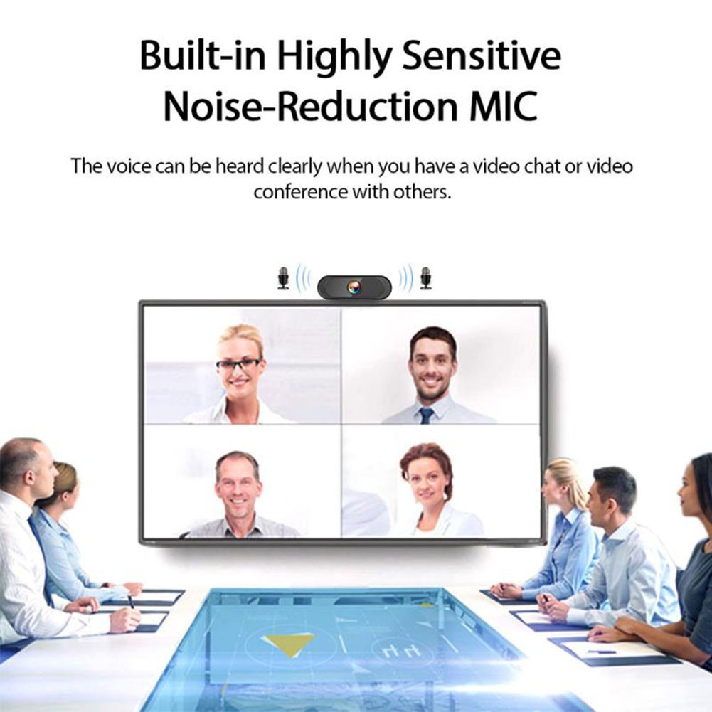 Webcam Mini HD 1080p 720p Rõ nét Chân thực Tích Hợp Micro Cho Máy Tính/TV | BigBuy360 - bigbuy360.vn