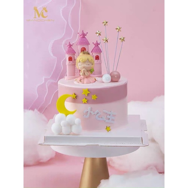 Combo 3 Set que cắm tim sao nhí trang trí bánh kem