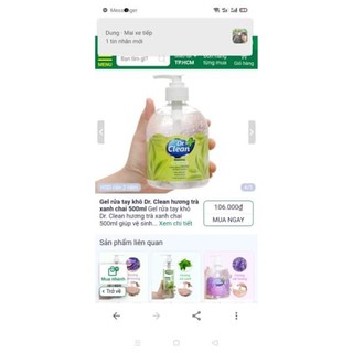 ❤️ dung dịch sát khuẩn tay nhanh 500ml❤️