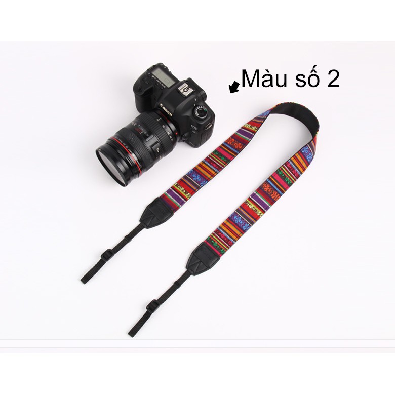 Dây máy ảnh Thổ cẩm ERMAI