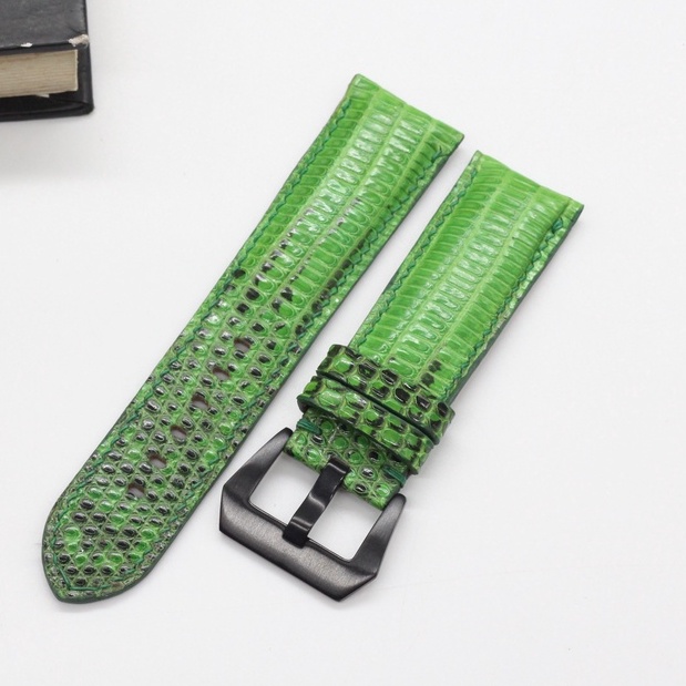 Dây Da Đồng Hồ, Dây Đồng Hồ Da Kỳ Đà Thật Cao Cấp Được Hoàn Thiện Thủ Công, Sản Phẩm Kèm Khóa+Chốt+Tool Tháo BH 6 Tháng