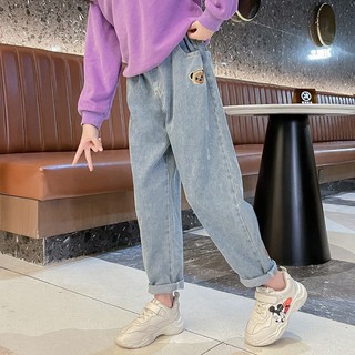 [SẴN, SHIP 24H] Quần jean size đại cho bé gái 5 tuổi (3 - 12 tuổi)☑️ Quần áo Thời trang bé gái 6 tuổi 40kg, 35kg, 30kg
