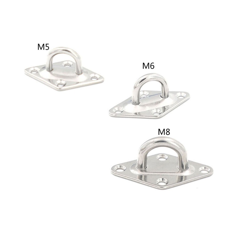 Tấm Đệm Mắt Kèm Móc Bằng Thép Không Gỉ 316 Dành Cho Võng / Võng / Xích Đu